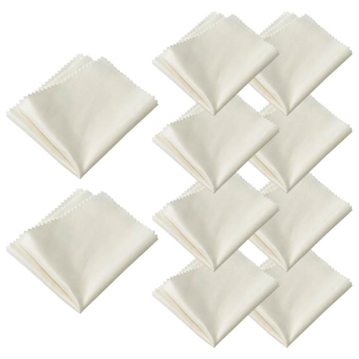 렌즈소녀 초극세사 안경닦이 10p, 10장, 15 x 18cm 아이보리 대표 이미지 - 안경닦이 추천