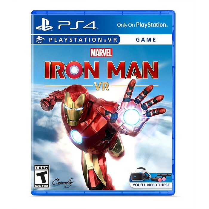 마블 아이언맨 VRs Iron Man VR - PS4 (슈퍼히어로 액션 격투), 기본 대표 이미지 - 플스 격투게임 추천