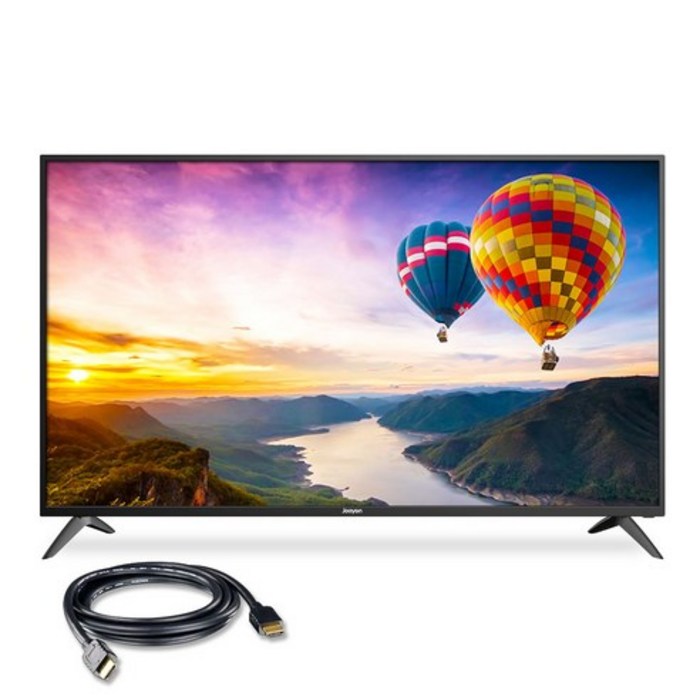 주연테크 4K UHD LED TV, 125cm(50인치), D5003UK HDR, 스탠드형, 자가설치 대표 이미지 - 50인치 TV 추천