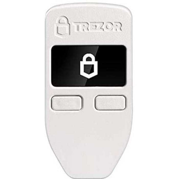 일본직발송 3. 비트코인지갑 TREZOR (트레자) (화이트) B00P5HU80A, One Size_One Color, One Color, 상세 설명 참조0 대표 이미지 - 코인 지갑 추천