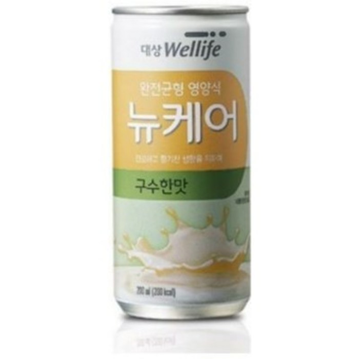 대상웰라이프 뉴케어 구수한 맛, 30캔, 200ml 대표 이미지 - 뉴케어 영양식 추천