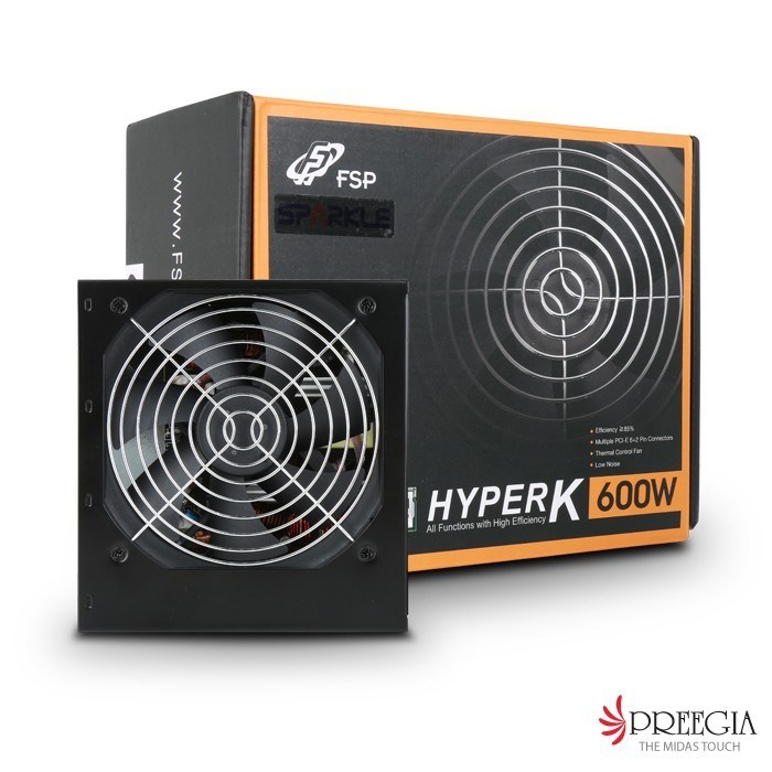 FSP 하이퍼 K 600W 80PLUS Standard 230V EU 파워서플라이 대표 이미지 - 컴퓨터 파워 추천