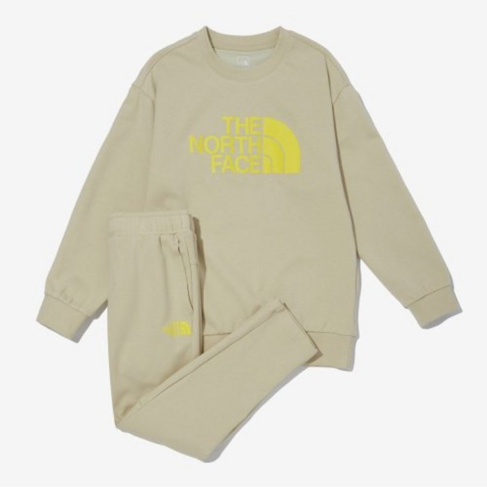 노스페이스 THE NORTH FACE KIDS 키즈 데일리 스웻 세트 NM5MN04S_LBE NM5MN04SLBE 160660