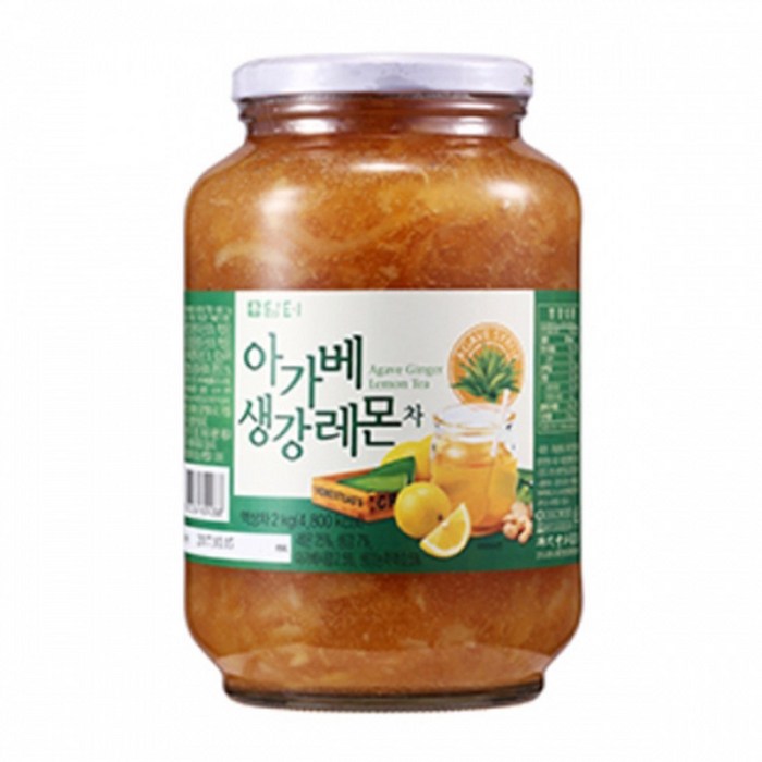 담터 아가베생강레몬차 1kg, 1개 대표 이미지 - 생강차 추천