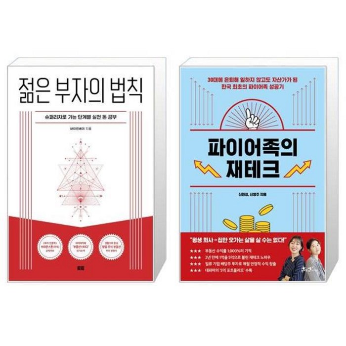 젊은 부자의 법칙 + 파이어족의 재테크 (마스크제공) 대표 이미지 - 파이어족 추천