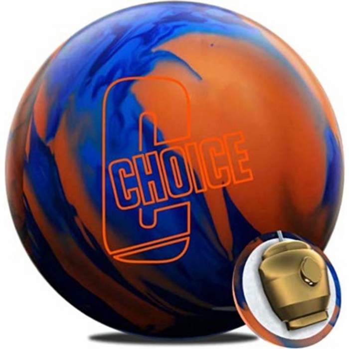 Ebonite Choice 솔리드 블루오렌지 6.8kg(15파운드) ATO18112238, one option, one option 대표 이미지 - 볼링공 15파운드 추천