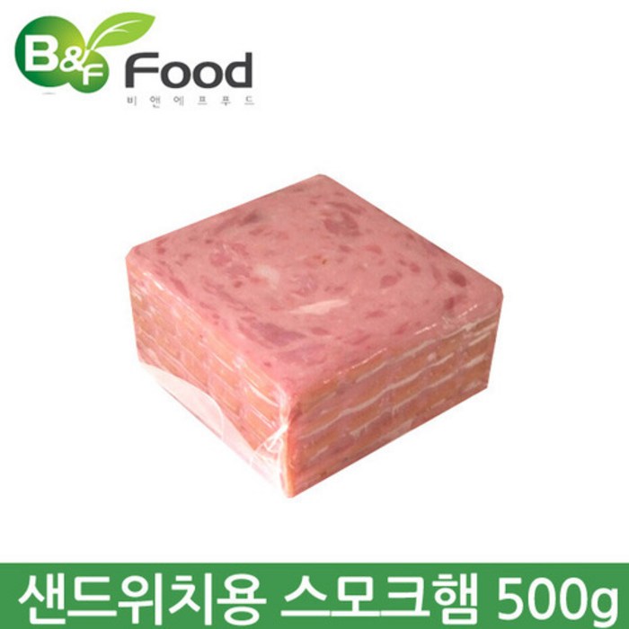 에스푸드 샌드위치용 슬라이스 스모크 햄 500g 대표 이미지 - 샌드위치 햄 맛있는거 추천