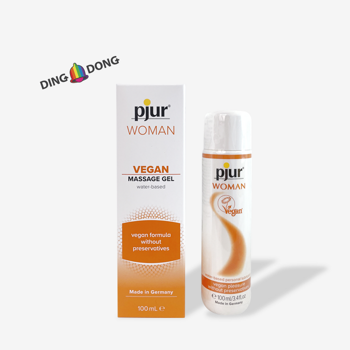 퓨어젤 프리미엄 마사지젤 비건 pjur WOMAN Vegan, 100ml 대표 이미지 - 뜨밤젤 추천