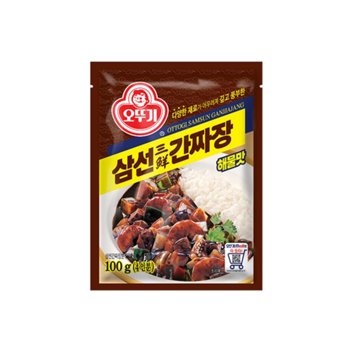 오뚜기 삼선 간짜장 과립형, 100g, 4개 대표 이미지 - 간짜장 추천