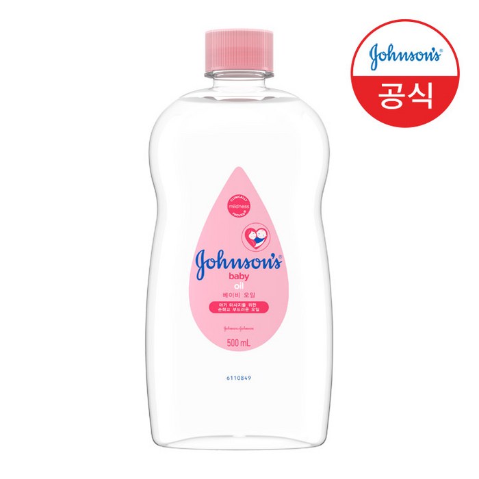 존슨즈베이비 오일, 500ml, 1개