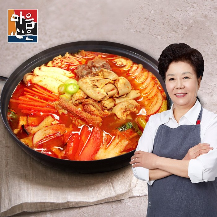 [마음심은] 배윤자 푸짐한 소곱창전골 800g 4팩, 3.2kg 대표 이미지 - 곱도리탕 추천