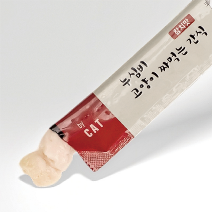누심비 고양이 간식 15g 대용량 길고양이 100개 대용량, 참치맛100개