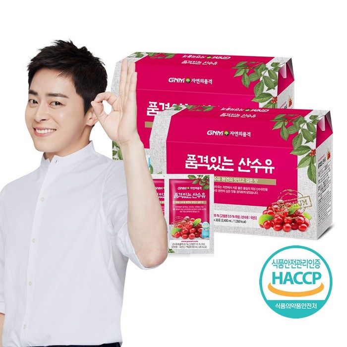 GNM자연의품격 품격있는 산수유즙 (1박스당 30포), 80ml, 60개 대표 이미지 - 산수유 추천