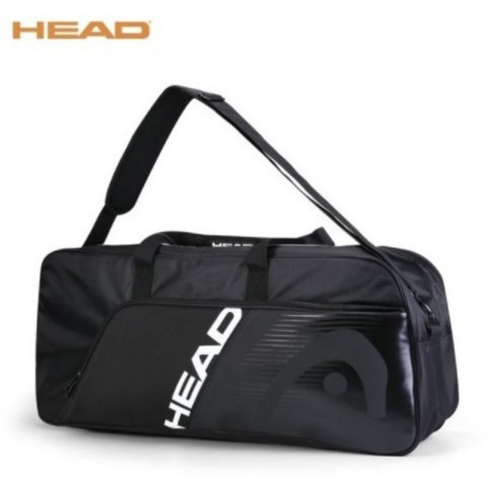 헤드 HEAD 6인치 테니스백 멀티 숄더 테니스 백팩 가방, 블랙 대표 이미지 - 테니스 가방 추천