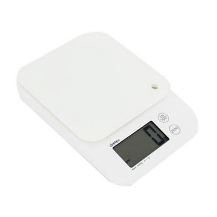 드레텍 전자저울 5 kg KS-514WT, 화이트 대표 이미지 - 전자저울 추천