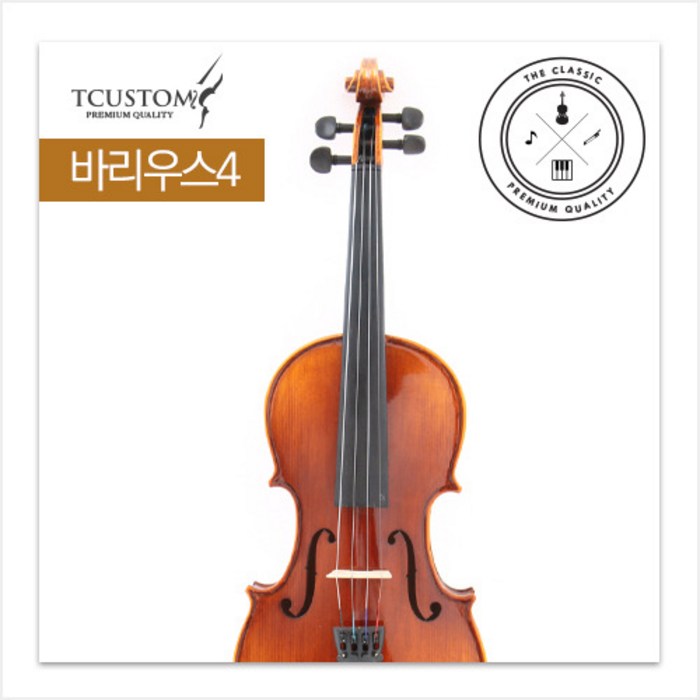 티커스텀 수제 바이올린 바리우스4, 3/4 대표 이미지 - 티커스텀 바이올린 추천