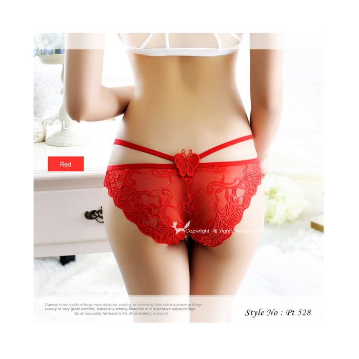 별난여우 여성팬티 섹시 레이스 팬티 PT528 대표 이미지 - 별난여우 팬티 추천