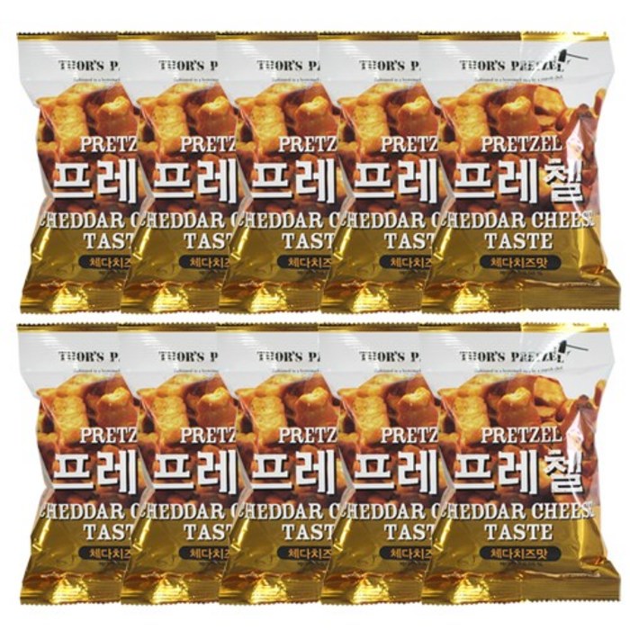 프레첼 체다치즈맛 85g, 10개입 대표 이미지 - 프레첼 추천