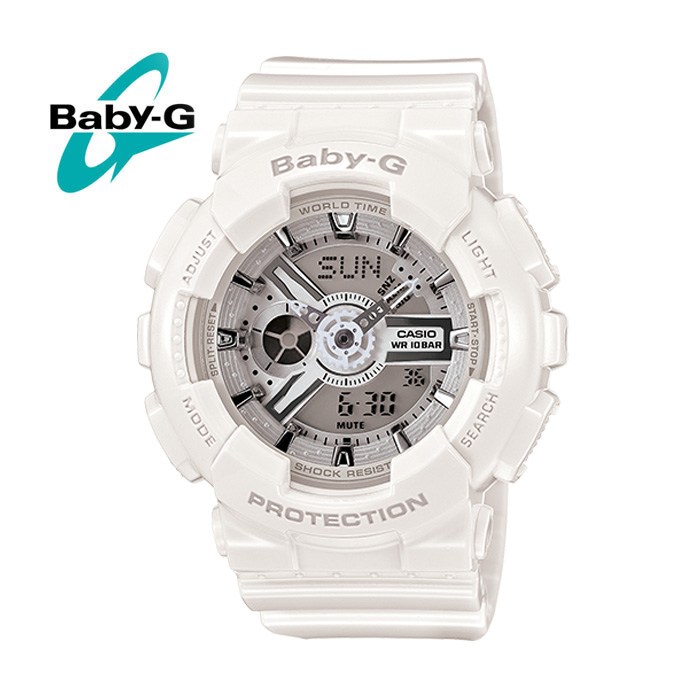 BA-110-7A3 베이비지 BABY-G 여성용 디지털 전자시계 대표 이미지 - 베이비지 시계 추천