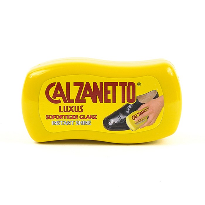 칼자네토 슈샤인 광택 스펀지 구두약, 무색, 1개 대표 이미지 - 가죽 클리너 추천