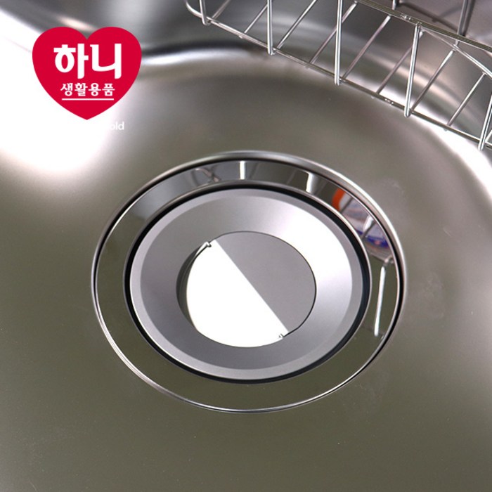 하니 싱크대 자동배수구 덮개 대 싱크대자동개폐 대표 이미지 - 배수구 커버 추천