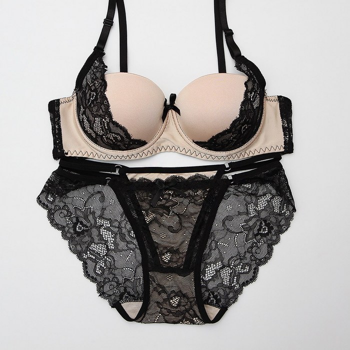 별난여우 BS_5036 브라 팬티 세트 여성속옷 3셋+1셋더 대표 이미지 - 별난여우 팬티 추천