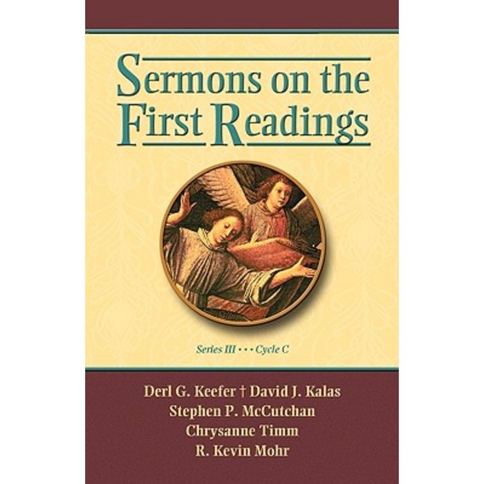 Sermons on the First Readings Series III Cycle C Paperback, CSS Publishing Company 대표 이미지 - CSS 책 추천