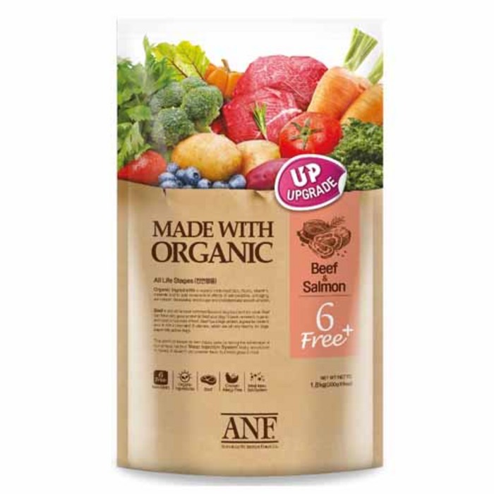 ANF 유기농 6free 플러스 소 강아지 사료, 5.6kg, 1개 대표 이미지 - 유기농 강아지 사료 추천