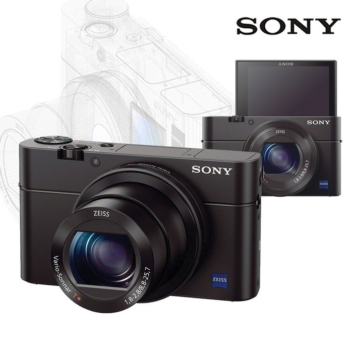 소니 DSC-RX100M3 (RX100III) 하이엔드카메라, 단일구성