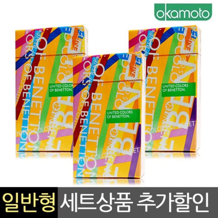 [NO-821]오카모토 일반형 콘돔 베네통 실속세트(36개입), 1세트, 36개입 대표 이미지 - 오카모토 콘돔 추천