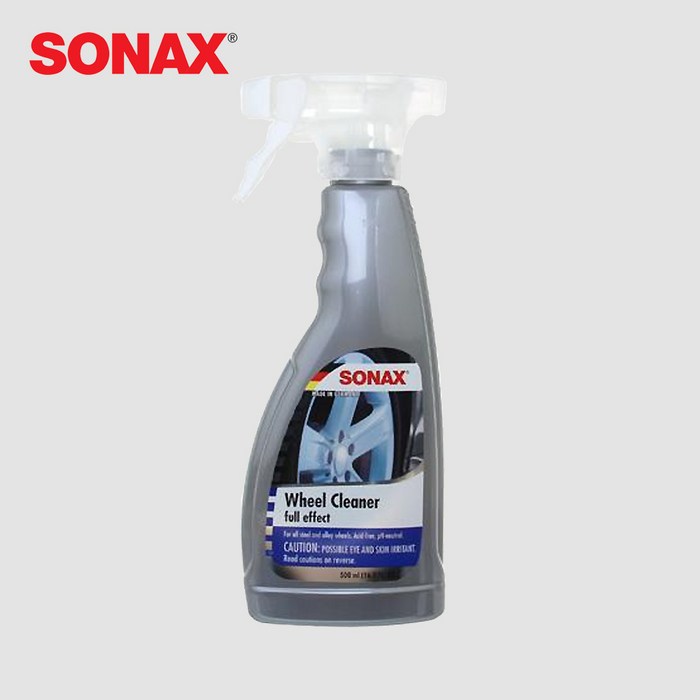 소낙스 휠크리너 500ml 안전한 휠세척제 셀프세차 대표 이미지 - 소낙스 세정제 추천