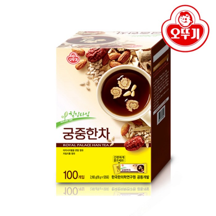오뚜기 궁중 한차 100개입 대표 이미지 - 오뚜기 차 추천