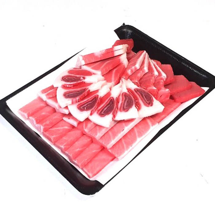 서림참치 참치회 슬라이스 참다랑어통앞뱃살500g, 1개, 500g 대표 이미지 - 참다랑어 추천