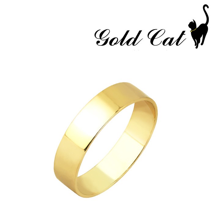 골드캣 18k 평반지 1.87g(0.5) (각인서비스) 대표 이미지 - 18k 반지 추천