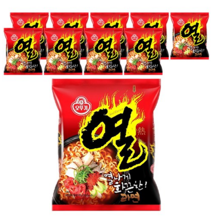 오뚜기 열라면 멀티팩(5입) 봉지라면, 10개 대표 이미지 - 프리미엄 라면 추천