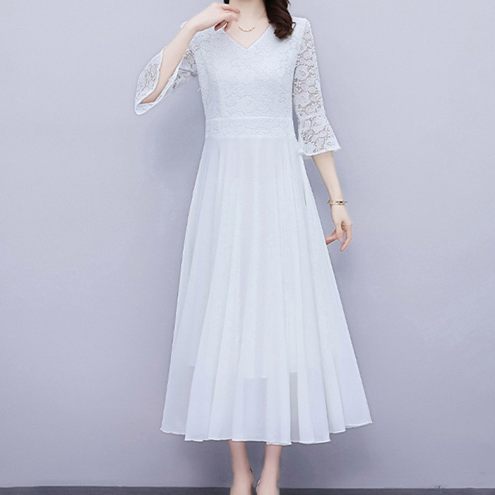 아뗄릭 로즐링 쉬폰 브라이덜 원피스 02099 빅사이즈 포함