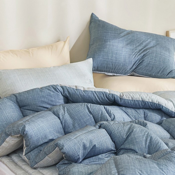 파르페by알레르망 국내 제조 알러지케어 페이드 다운필 차렵이불 세트