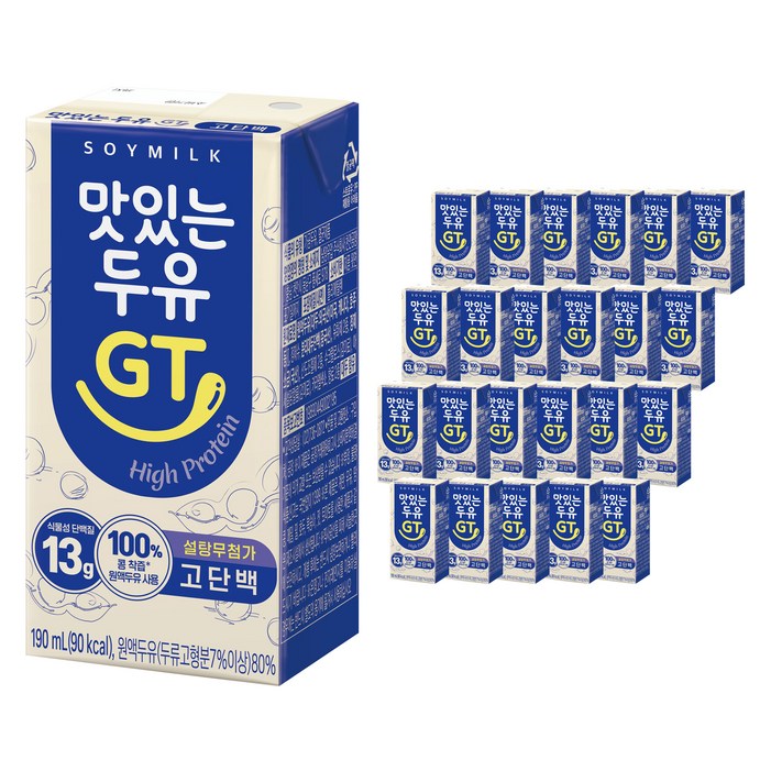 맛있는두유GT 고단백 두유 맛있는두유GT 고단백 두유