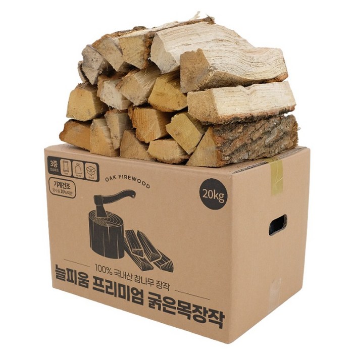 밴프 늘피움 프리미엄 굵은 목장작 CE562, 20kg, 1개