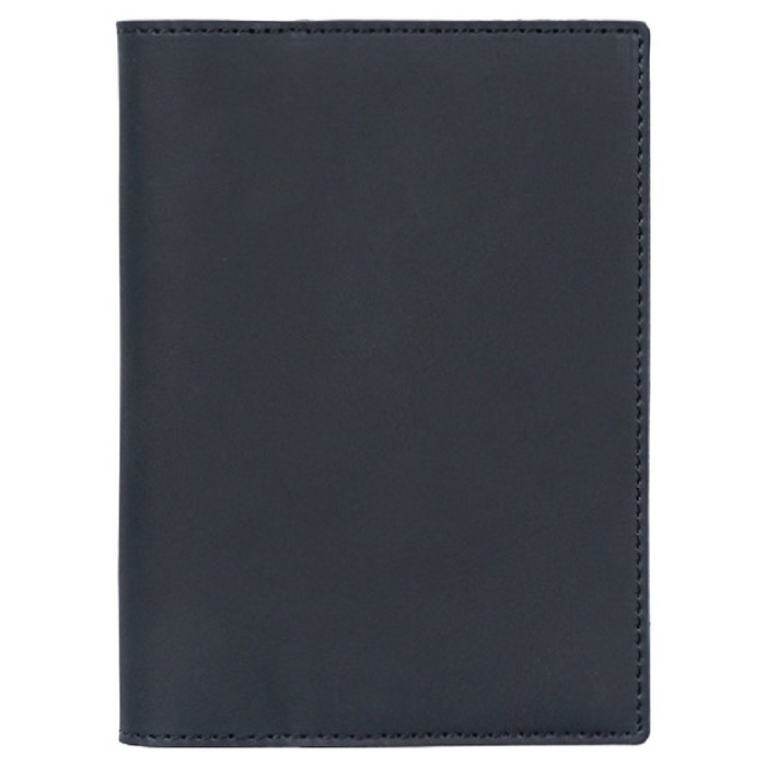 문구담 가죽 회사 업무용 만년 다이어리, 블랙 라인, 1개