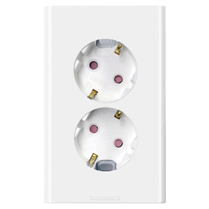 위너 매입 2구 콘센트