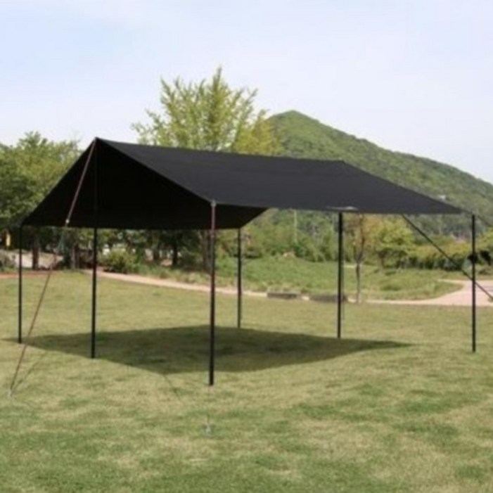 홀리데이코리아 캠핑 500D 렉타 타프 스킨