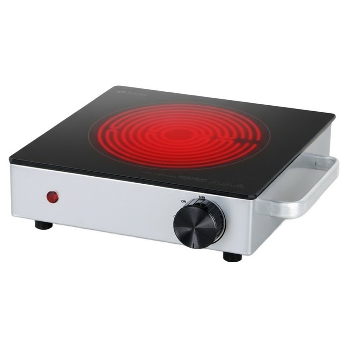 키친아트 고화력 전기레인지 하이라이트 1구, 프리스탠딩, KHT3003