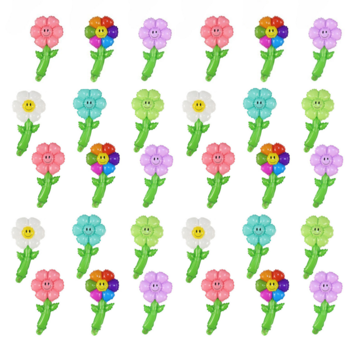 살림여왕 풍선 꽃다발 30종 세트 랜덤발송