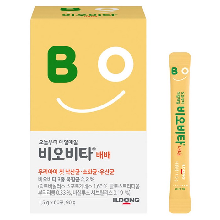 비오비타 배배 유아 유산균, 90g, 1개