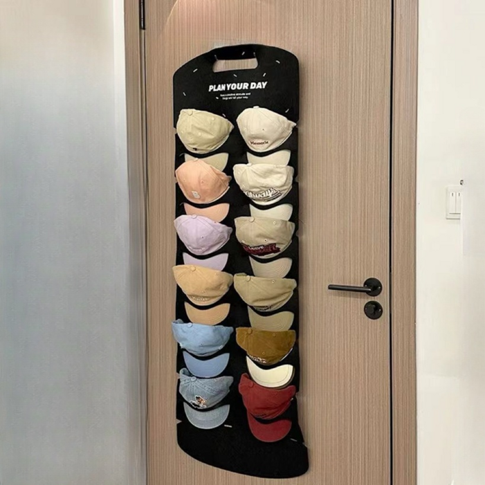 썬문 모자 가방 걸이형 포켓 정리함