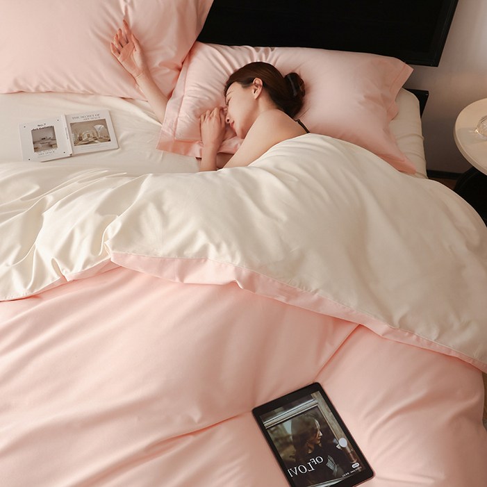 머스코 광폭순면 80수 이불커버세트 SBU16J25 부드러운 순면이불커버