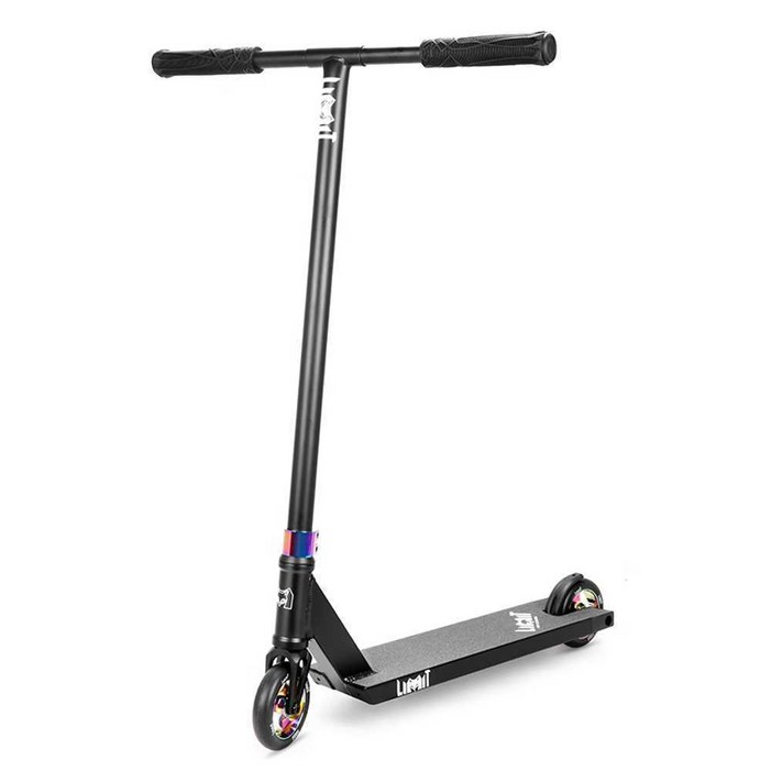 스턴트 스쿠터 레인보우 성인 360도 T바 묘기용 회전 퀵보드 프리스타일 기술용