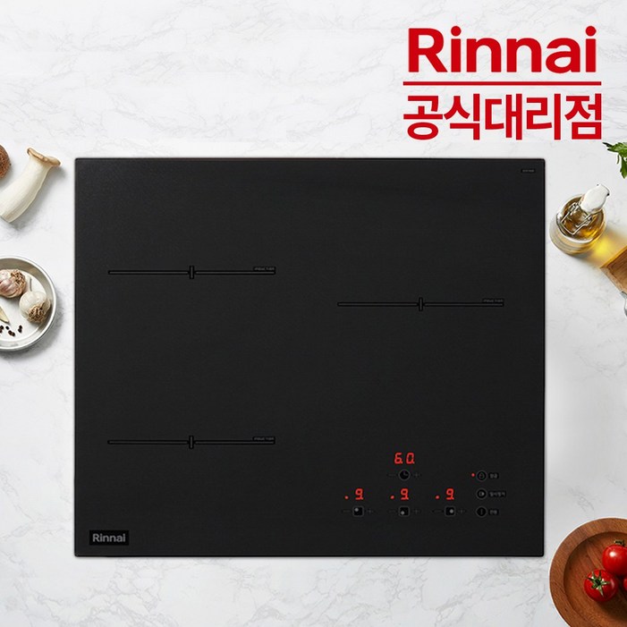 린나이 3구 인덕션 IHF6000N 빌트인 전기레인지 터치식 전기렌지 자동 전력제어 린나이 3구 인덕션 IHF6000N 빌트인 전기레인지 터치식 전기렌지 자동 전력제어