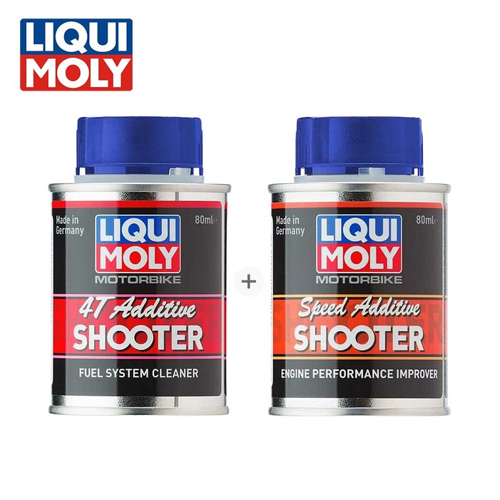 리퀴몰리 오토바이 4T슈터 1개  스피드슈터 1개 바이크 연료 첨가제 옥탄부스터